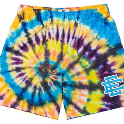 Eric Emanuel EE Shorts Blue Tie Dye