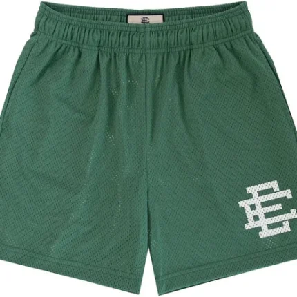 Eric Emanuel EE Shorts Forest Green White
