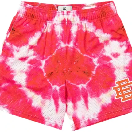 Eric Emanuel EE Shorts Orange Tie Dye